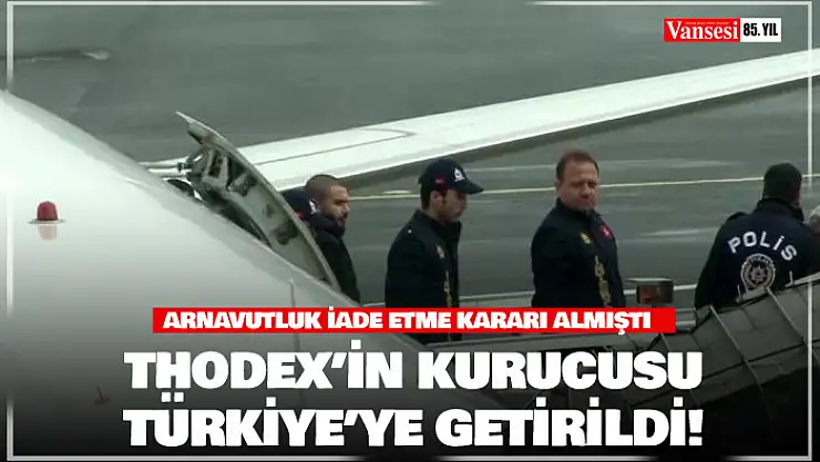 Kripto para borsası Thodex'in kurucu Özer Türkiye'ye getirildi