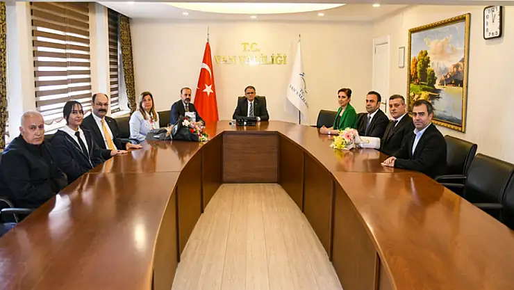 Kültür ve Turizm İl Müdürü Şahin'den Vali Balcı'ya ziyaret