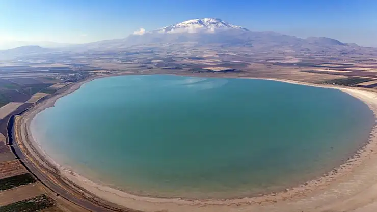 Kuş cenneti Arin Gölü gün geçtikçe alan kaybediyor