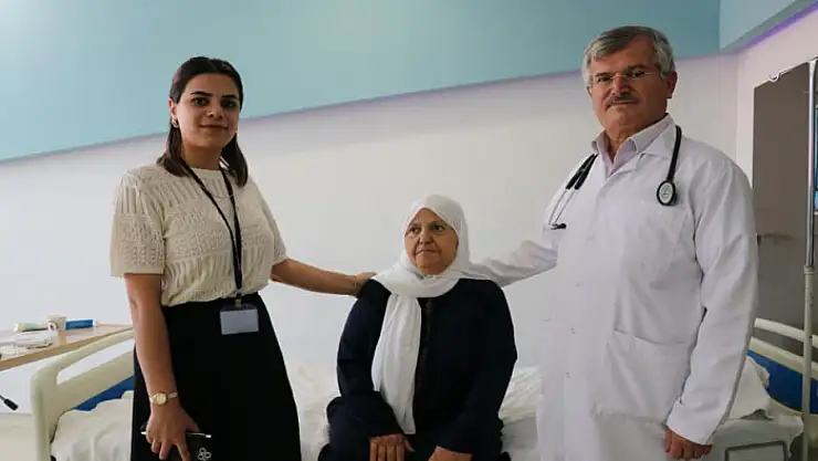 Kuzey Irak'tan gelen hasta Lokman Hekim'de sağlığına kavuştu