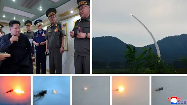Kuzey Kore, yeni hava savunma füzelerini test etti
