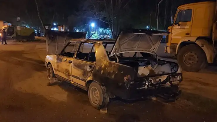 LPG dolumu esnasında alev alan araçtaki 3 kişi yaralandı
