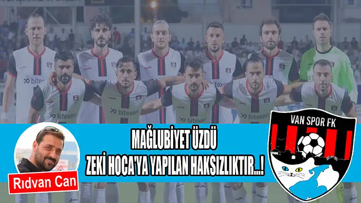 Mağlubiyet üzdü