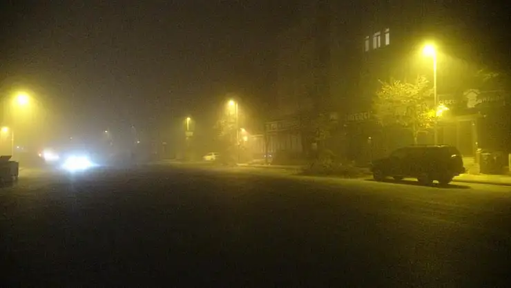 Malatya sis altında kaldı
