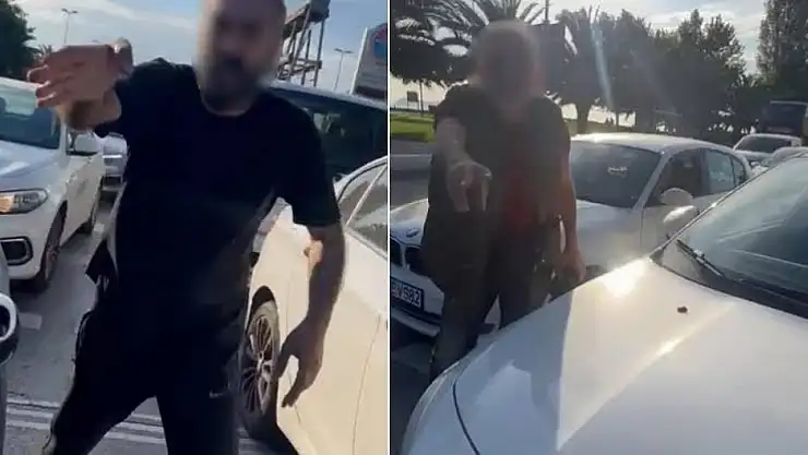 Maltepe'de trafikte dehşet: Kadın sürücü, 2 çocuğunun yanında saldırıya uğradı