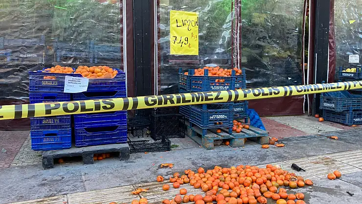 Markete kanlı baskın: 1 ölü, 2 yaralı