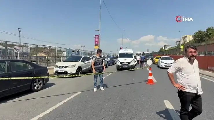 Marmaray istasyonu önünde şoke eden olay