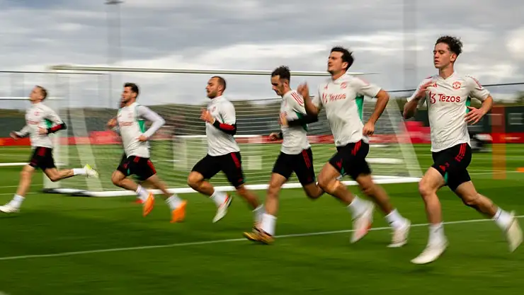 Mason Mount ve Harry Maguire takımla çalışmalara başladı