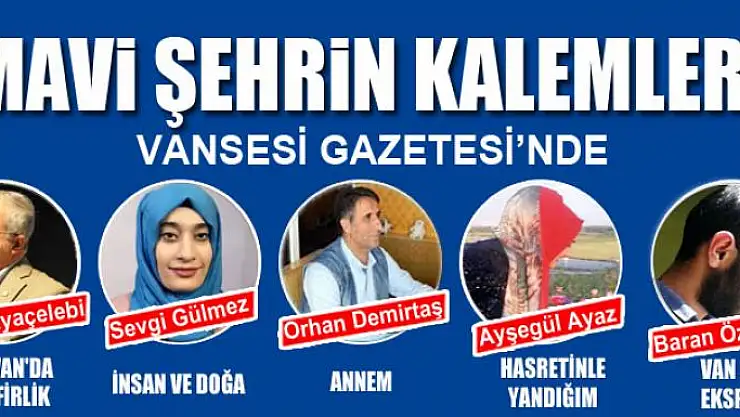 MAVİ ŞEHRİN KALEMLERİ