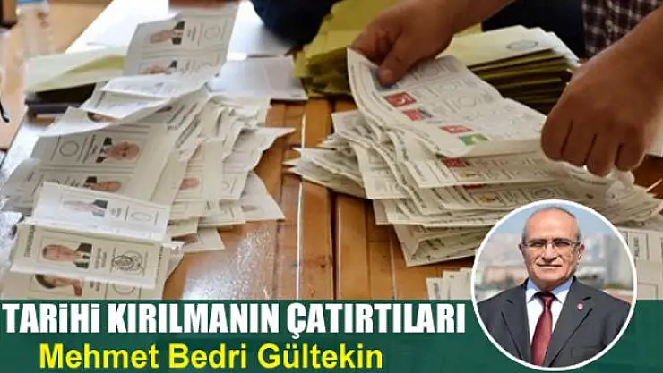 Tarihi kırılmanın çatırtıları