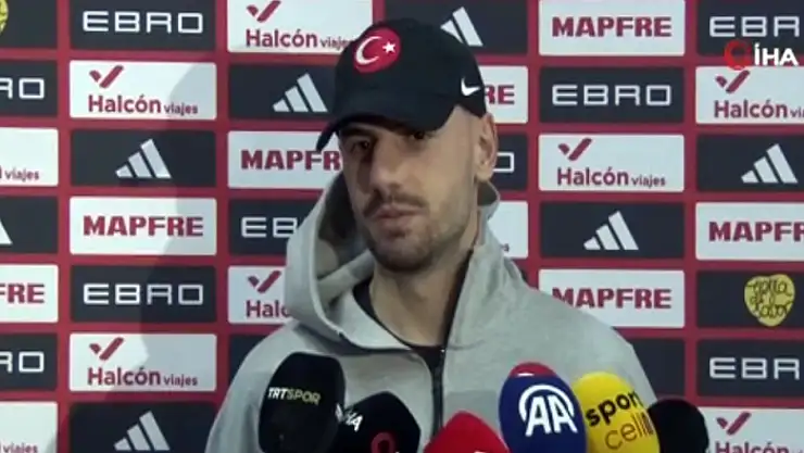 Merih Demiral: İnşallah ülkemizi Dünya Kupası'na taşıyacağız