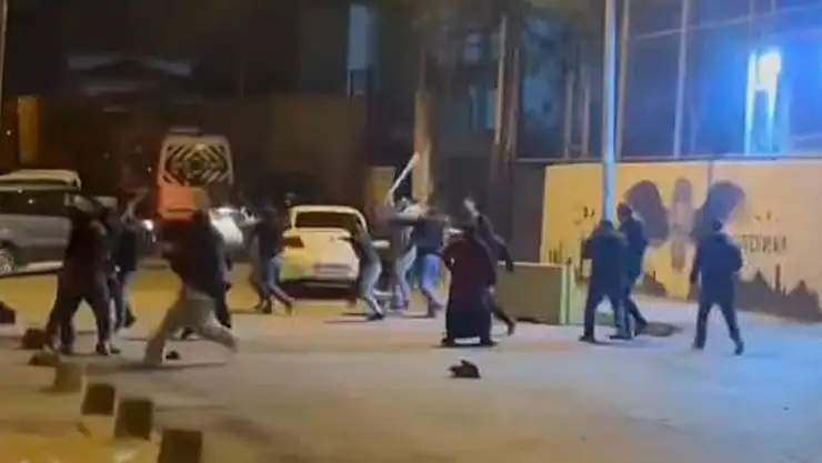 Meydan muharebesini aratmayan kavga