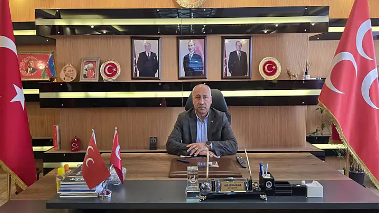 MHP İl Başkanı Güngöralp'ten Bahçeli'ye destek