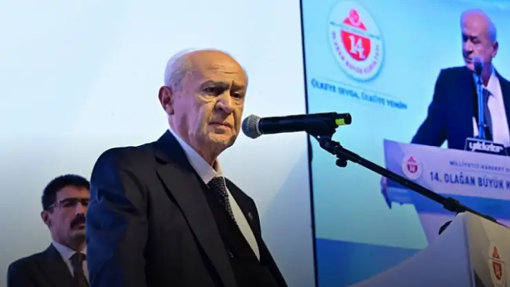 MHP Lideri Bahçeli, genel başkanlığa yeniden seçildi