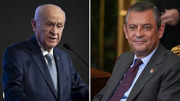 MHP lideri Bahçeli ile CHP lideri Özel TBMM'de bir araya geldi