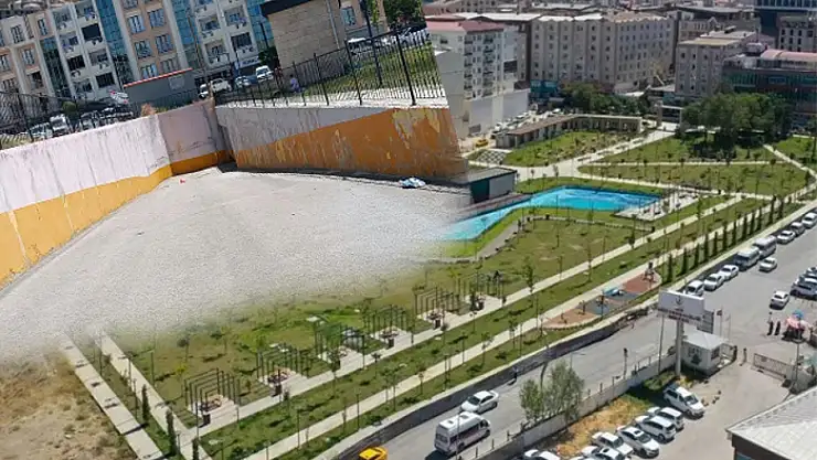 Millet Bahçesindeki otopark hizmete açılmalı