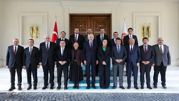 Milletvekilleri TBMM Başkanı Kurtulmuş ile görüştü