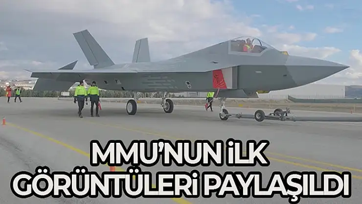Milli Muharip Uçak'ın ilk görüntüleri paylaşıldı