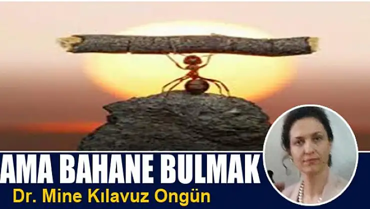 Dama bahane bulmak