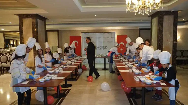 Minik şefler Cupcake Workshop'ta buluştu
