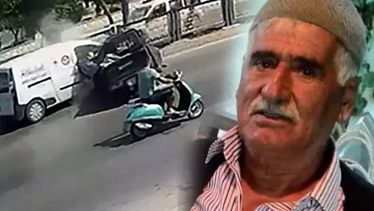 Motosikletin gaz kolu takılı kalınca feci şekilde can verdi