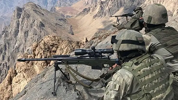 MSB: 'Irak'ın kuzeyindeki tespit edilen 11 PKK'lı teröristi etkisiz hale getirildi'