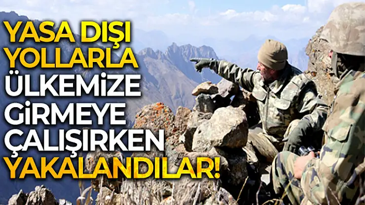 MSB: 'Sınırda 3'ü FETÖ, 3'ü PKK/KCK, 2'si DEAŞ mensubu 18 kişi yakalandı'