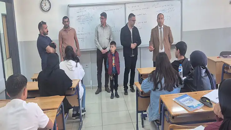 Müdür Deniz'den, Destekleme ve Yetiştirme Kursuna ziyaret