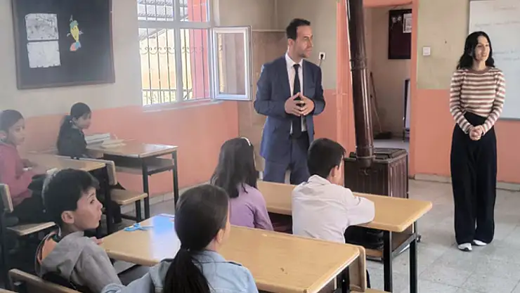 Müdür İnan'dan Saygın İlkokulu'na ziyaret