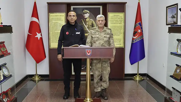 Müdür Ulutaş'tan Tümgeneral Bulut'a ziyaret