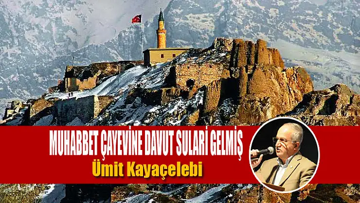Muhabbet Çayevine Davut Sulari gelmiş