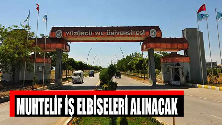 Muhtelif iş elbiseleri alınacak