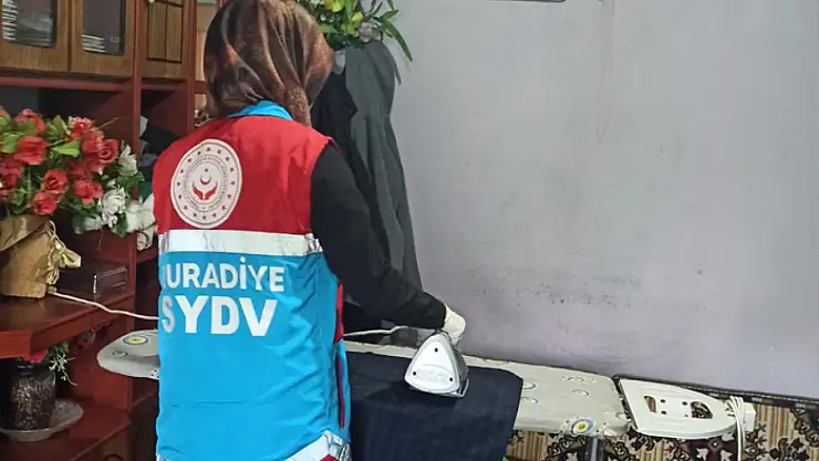 Muradiye'de yaşlı vatandaşlara destek