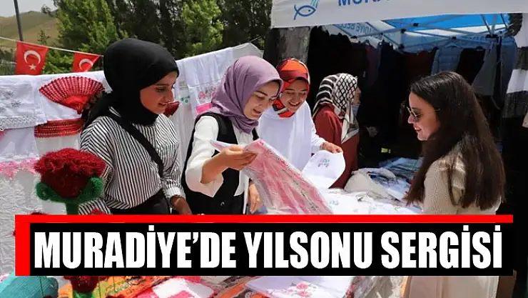 Muradiye'de yılsonu sergisi