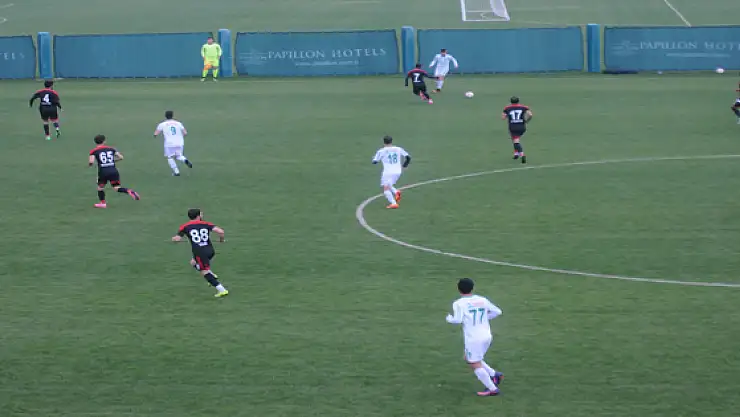 Büyükşehir hazırlık maçında mağlup