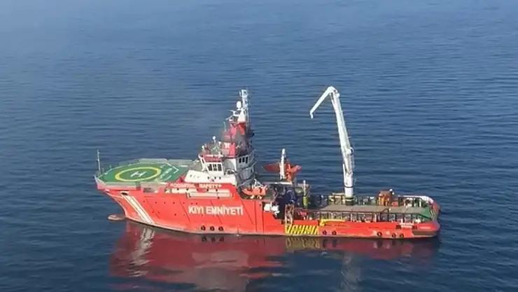 Nene Hatun gemisi kayıp mürettebatı arama çalışmalarına başladı