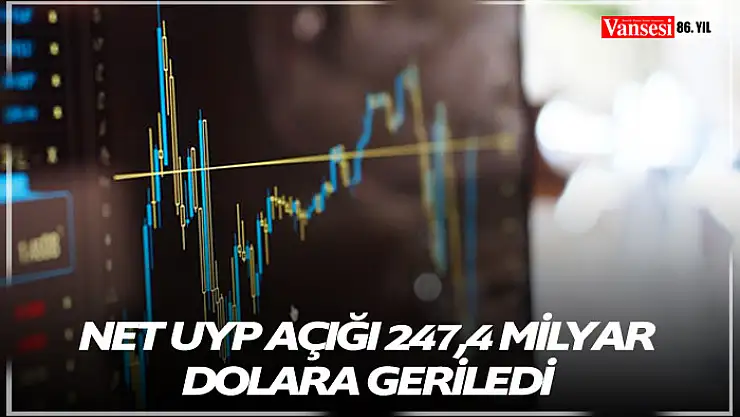 Net UYP açığı 247,4 milyar dolara geriledi