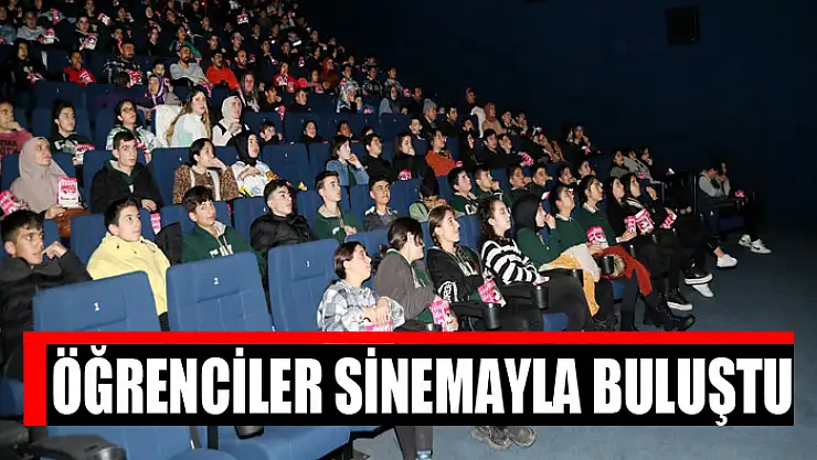 Öğrenciler sinemayla buluştu