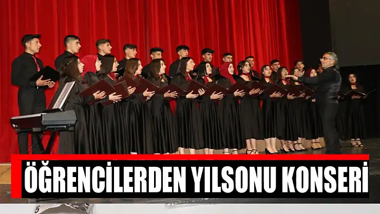 Öğrencilerden yılsonu konseri