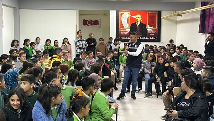 Öğrencilere 'Balık Tüketimini Arttıralım, Sucul Hayatı Koruyalım' eğitimi