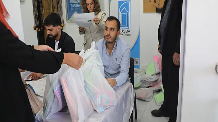 Öğrencilere kırtasiye malzemesi desteği