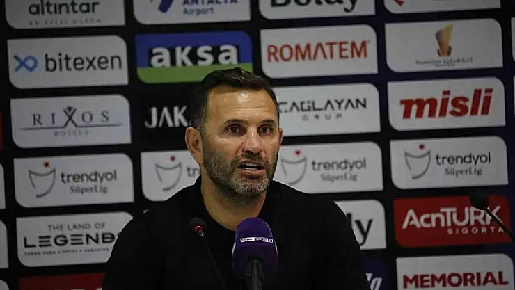 Okan Buruk'tan Maç sonu açıklamaları
