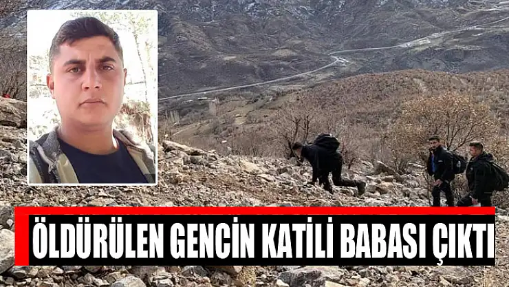 Öldürülen gencin katili babası çıktı