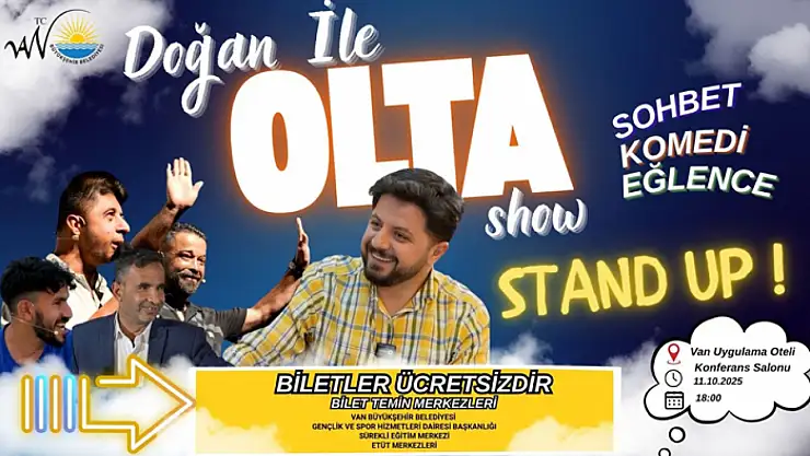 Olta Show ekibi Vanlılarla buluşuyor