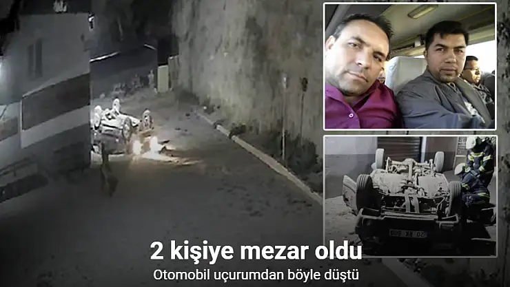 Otomobil 2 kişiye mezar oldu