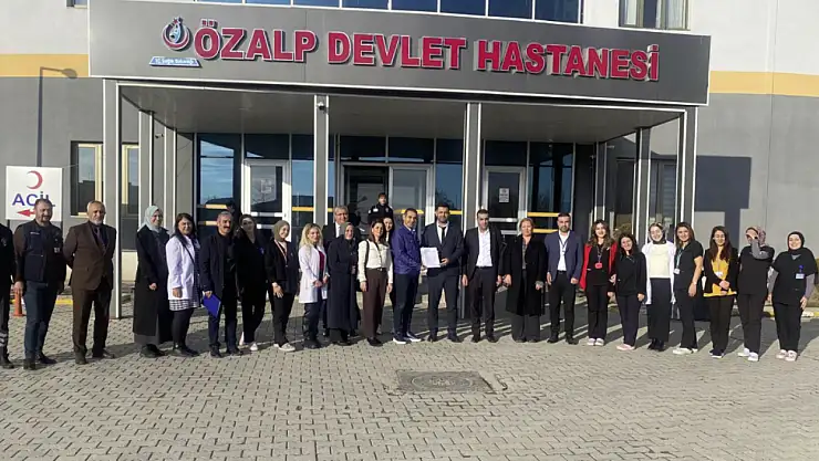 Özalp Devlet Hastanesi anne dostu hastane unvanını aldı