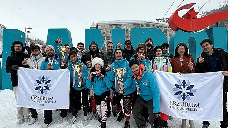 Palandöken'de ETÜ fırtınası esti