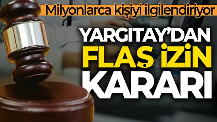 Pandemideki ücretsiz izin süreleri için flaş karar