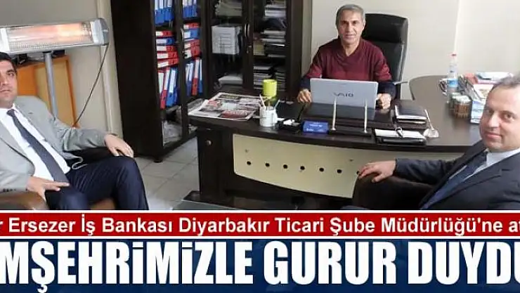HEMŞEHRİMİZLE GURUR DUYDUK
