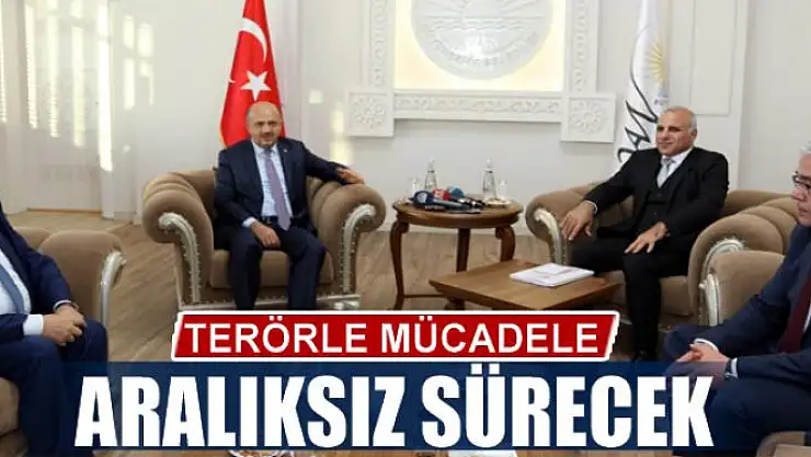 Terörle mücadele aralıksız sürecek